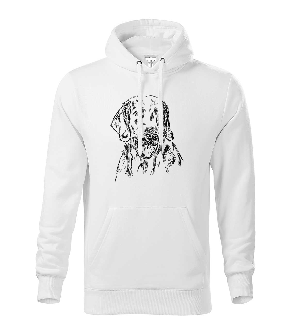 Flat coated retriever - bílá