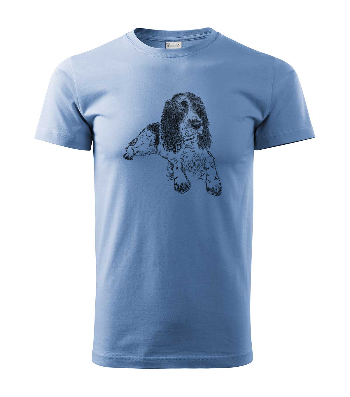 Springer Spaniel - nebesky modrá