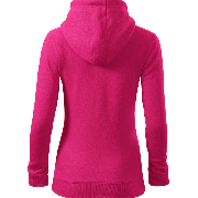 Mikina dámská Trendy Zipper purpurová XS