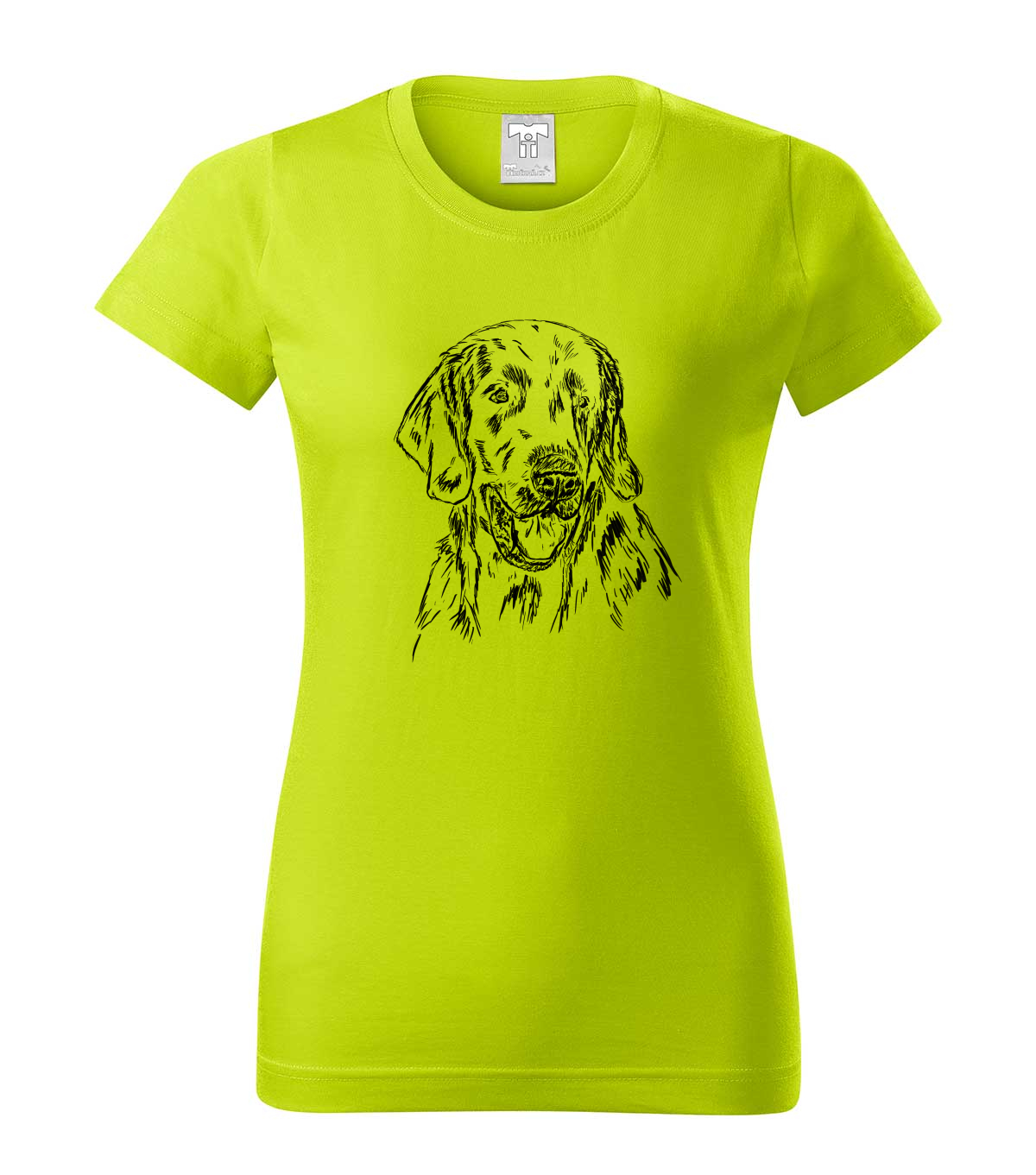 Flat coated retriever - limetková