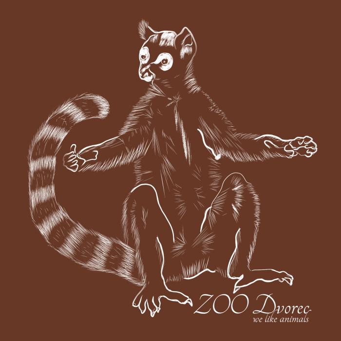 Lemur ZOO Dvorec - čokoládová