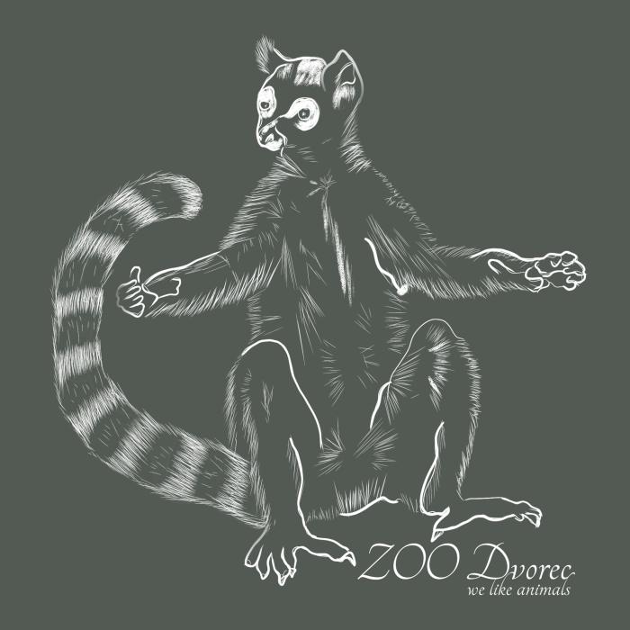 Lemur ZOO Dvorec - tmavá břidlice