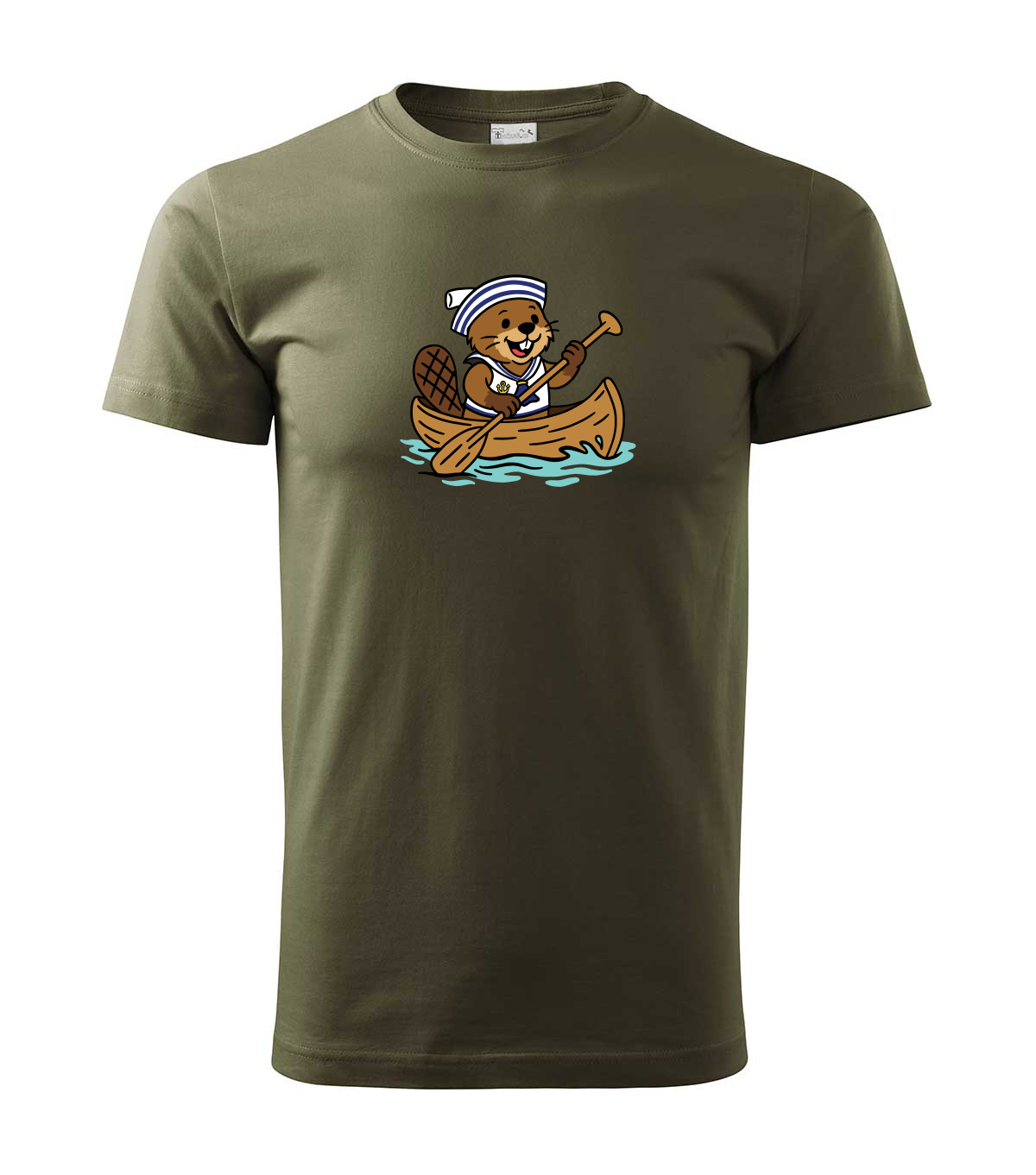 Bobr na kánoi - military