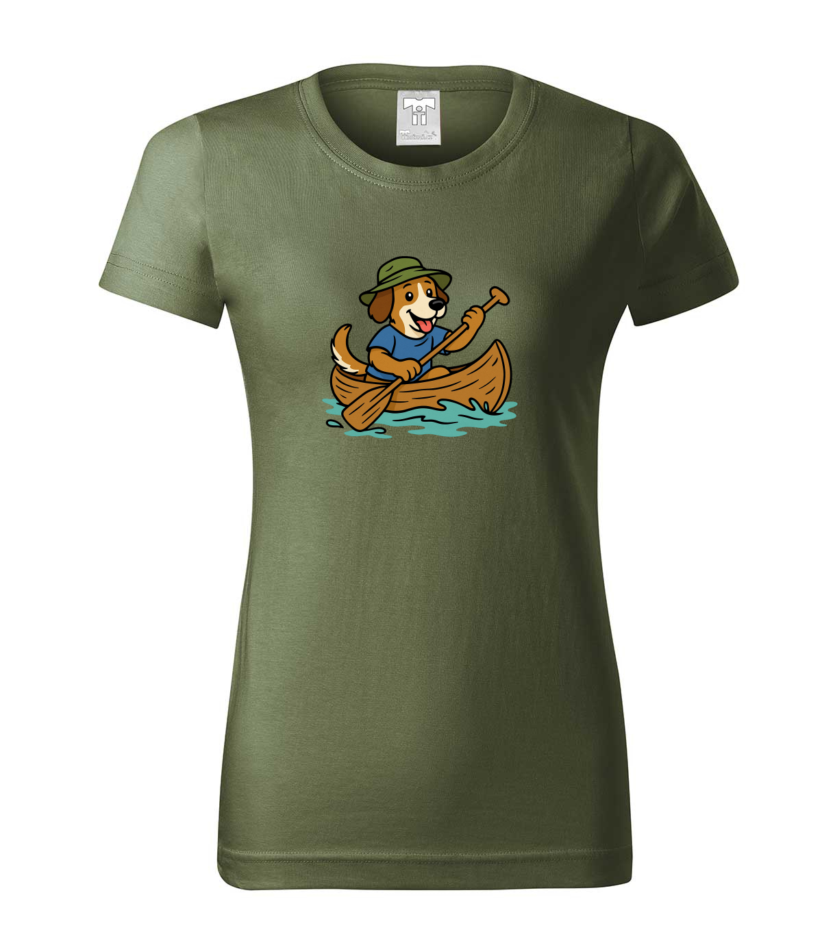 Pes na kánoi - khaki