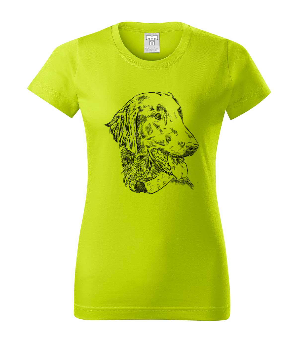 Flat coated retriever - limetková
