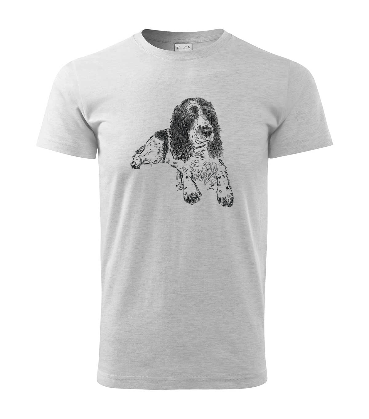 Springer Spaniel - světle šedý melír