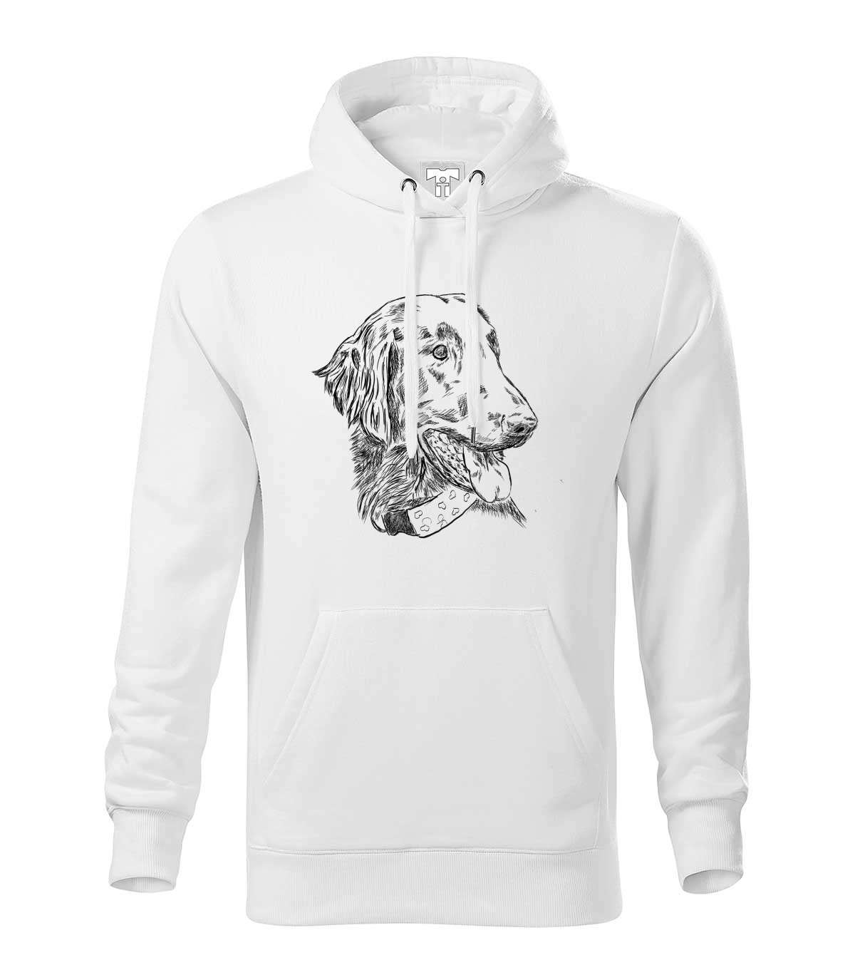 Flat coated retriever - bílá