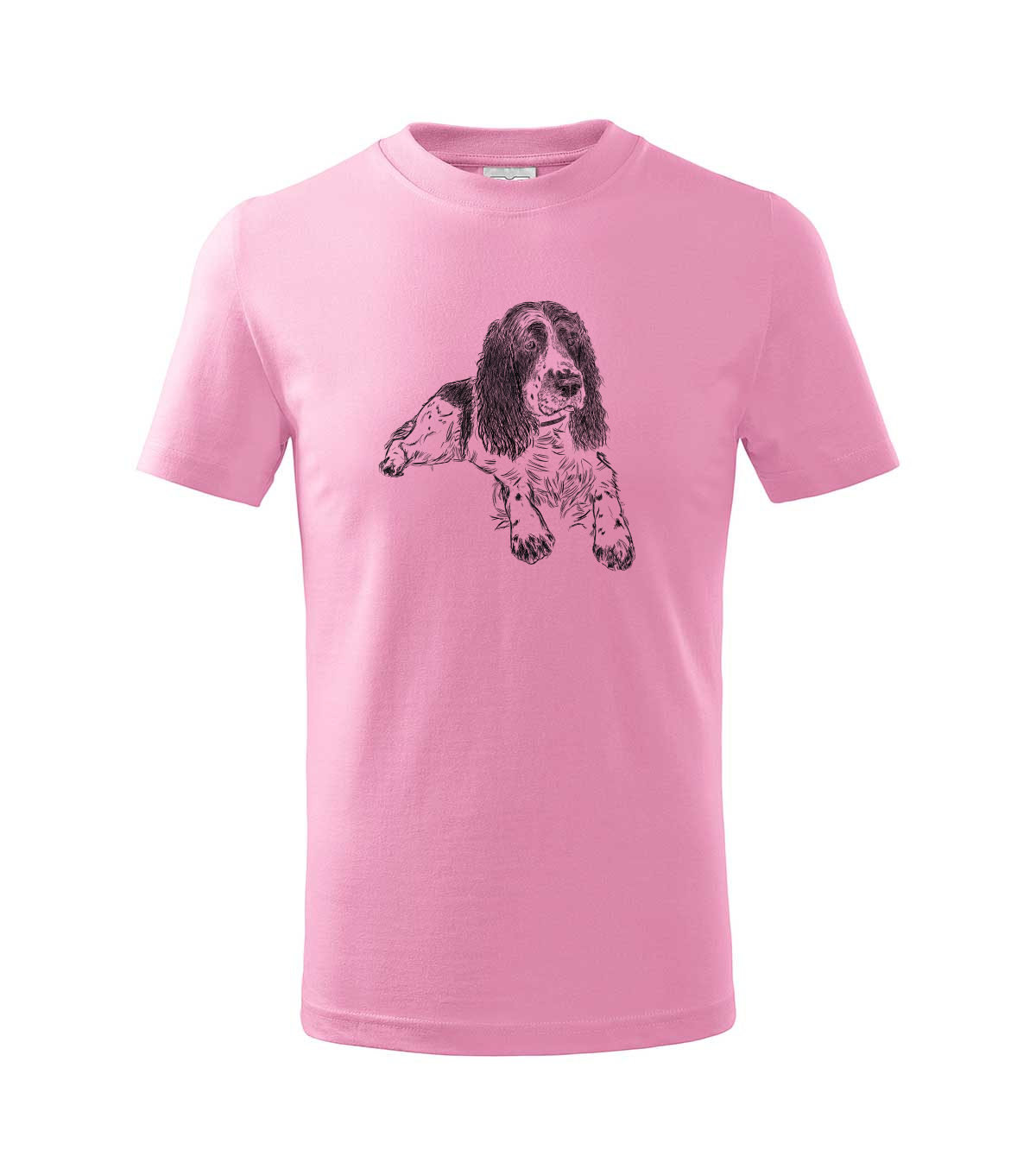 Springer Spaniel - růžová