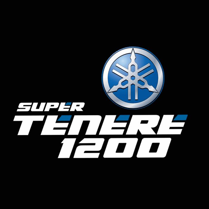 Yamaha Super Tenere 1200 - jezdec - černá